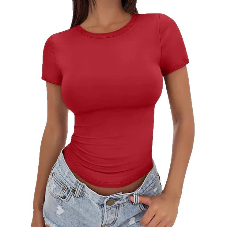 Short Sleeve Slim Fit Top