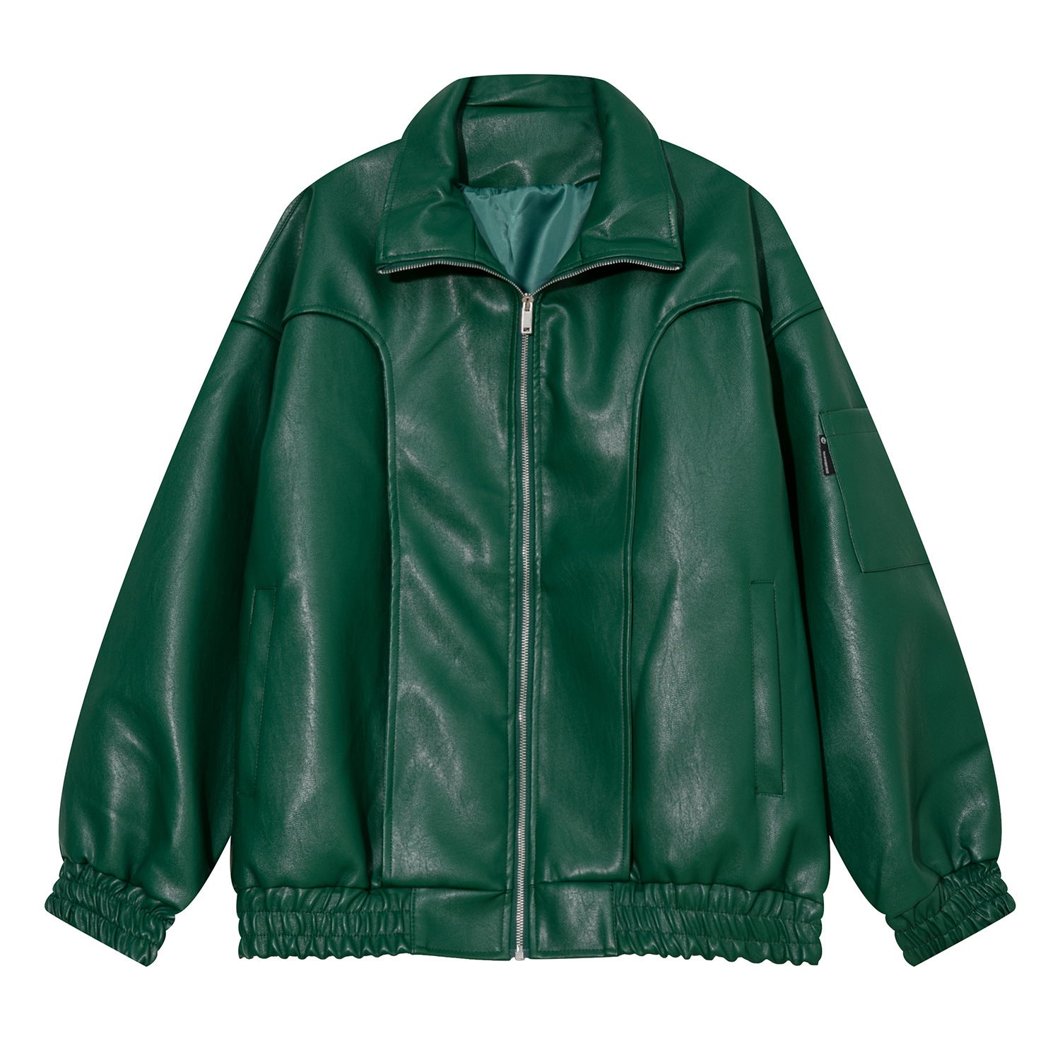 Winter Loose Leather Jacket Men