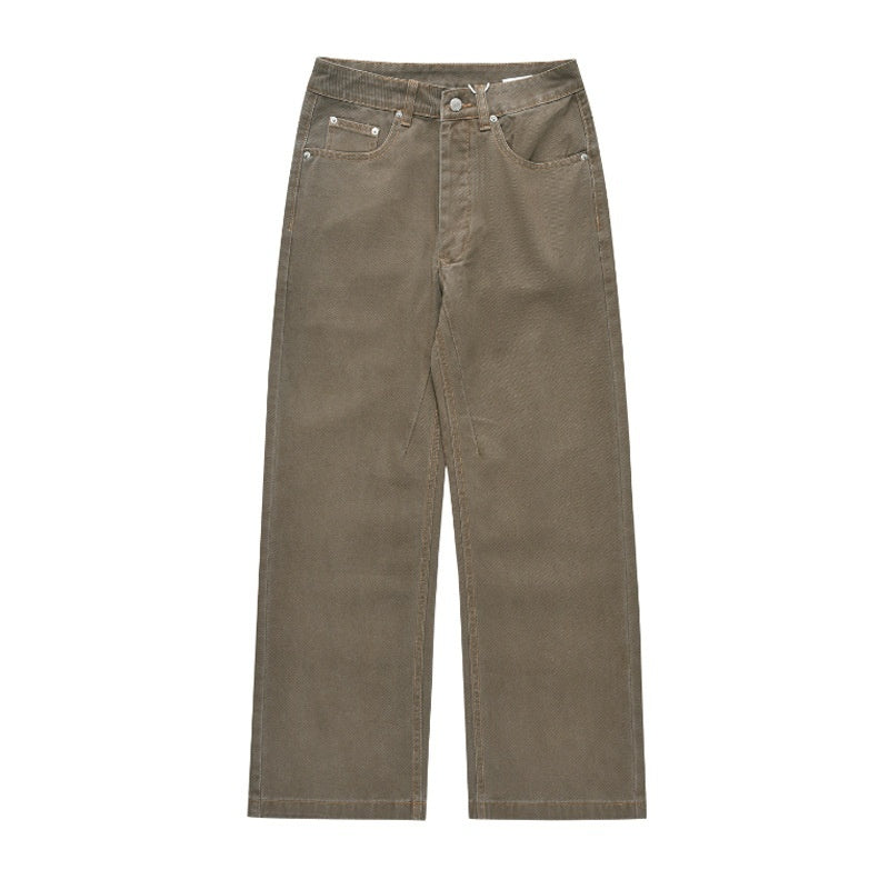 Loose Straight Jeans For Men