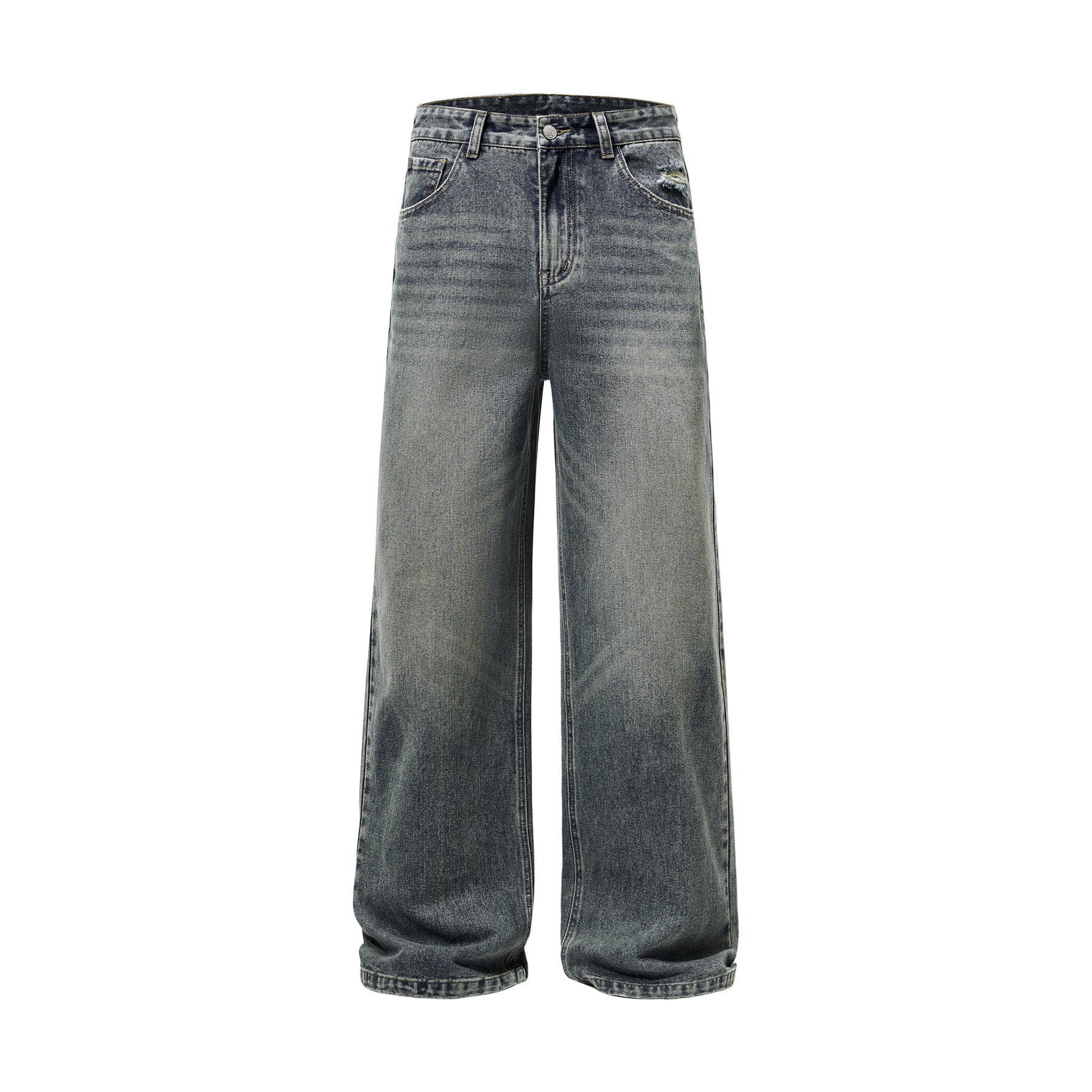 Straight Type A Jeans For Men