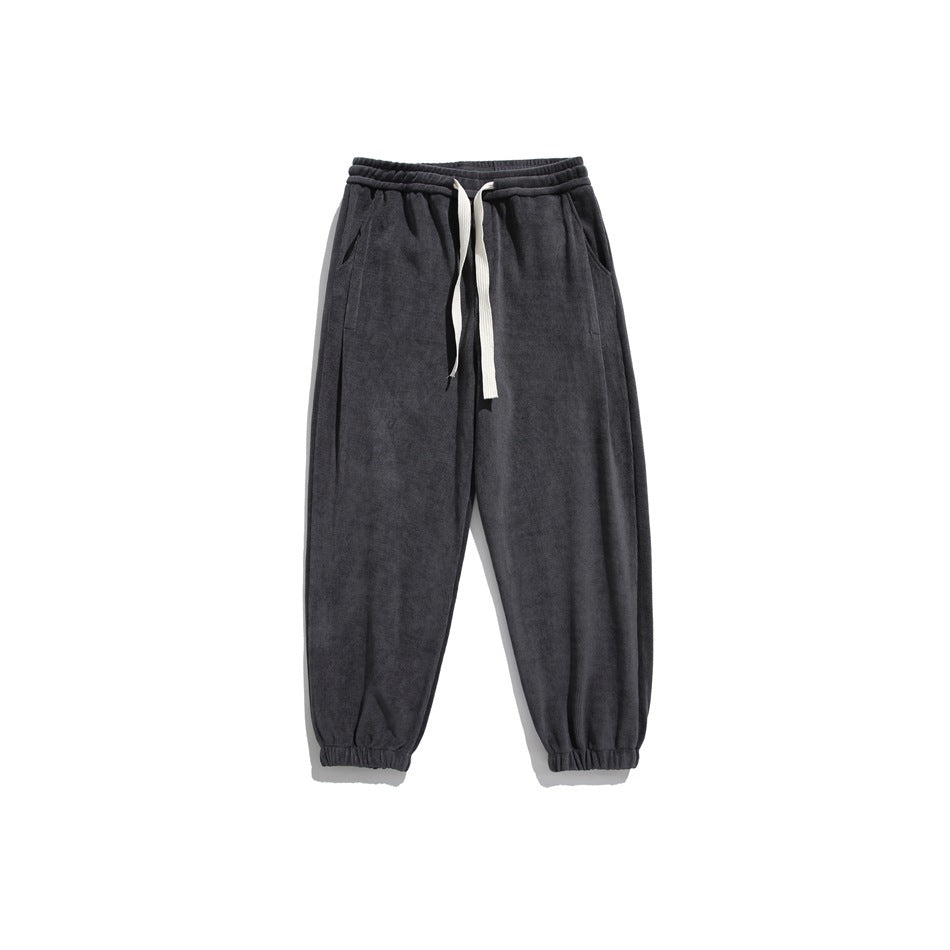 All-matching Trousers Student Basic Style Sweatpants Men
