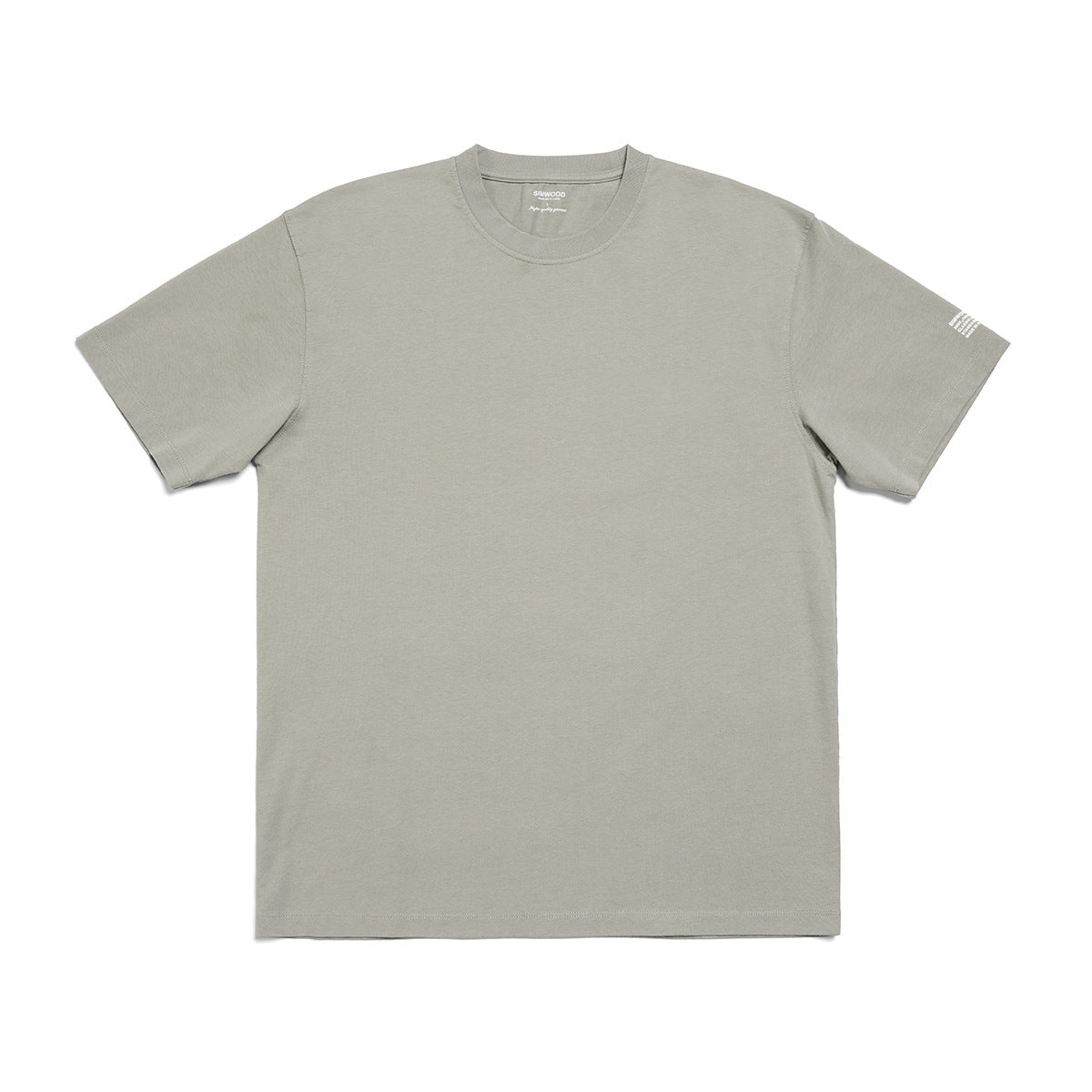 Basic Solid Color Heavy Underwear Short-sleeved T-shirt Men