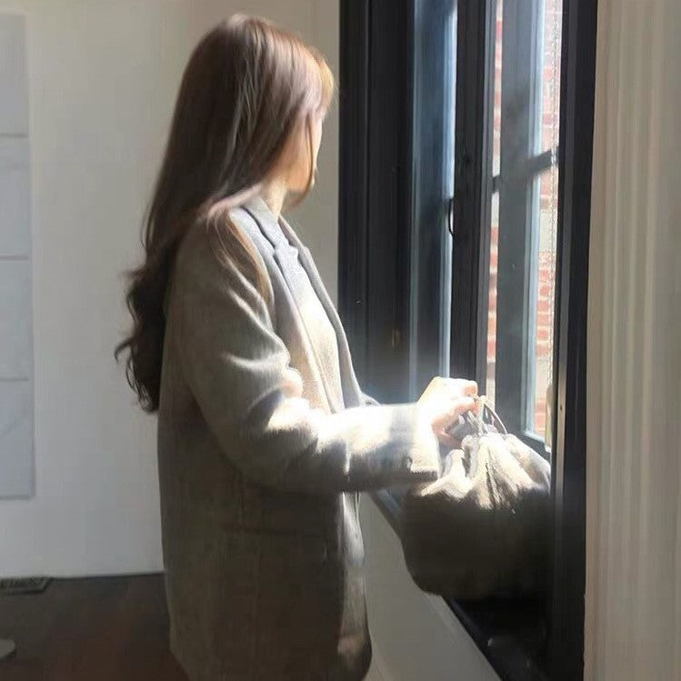 Women Spring Korean Wool Suit