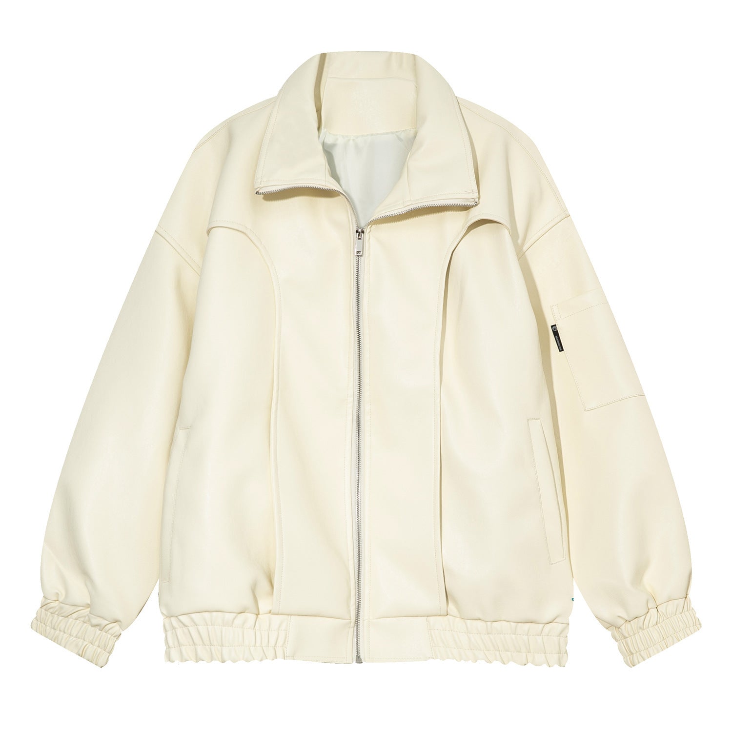 Winter Loose Leather Jacket Men