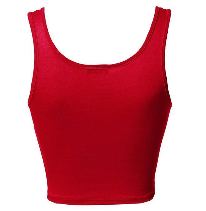Women's Sleeveless Vest Square Collar Casual Top