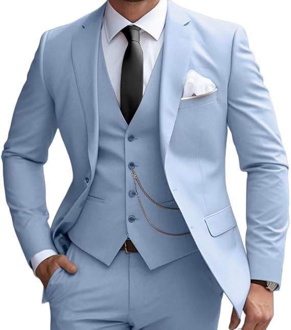 Traje de negocios ajustado para hombre, estilo banquete, formal.