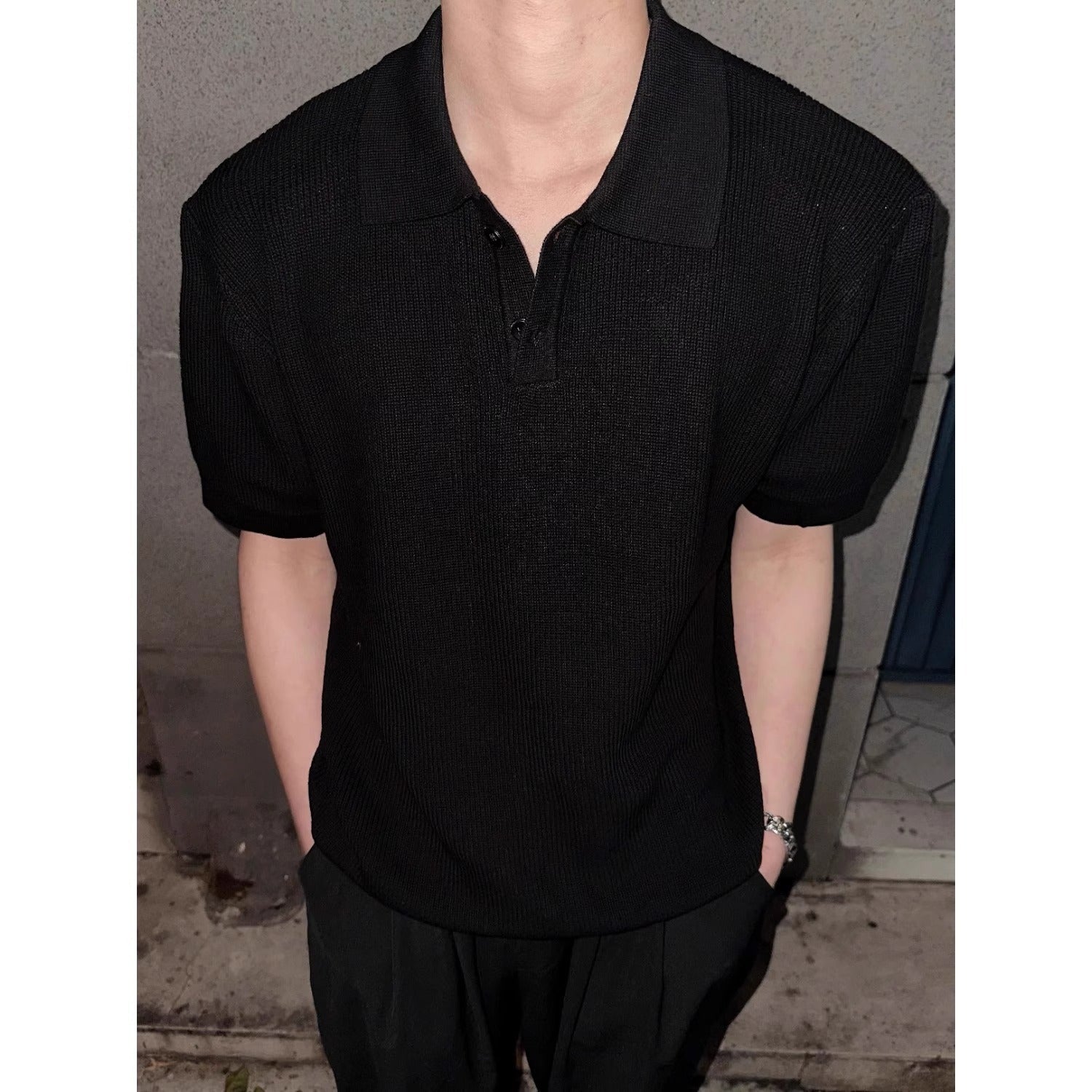Summer Old Money Style Ruan Handsome High-grade Top