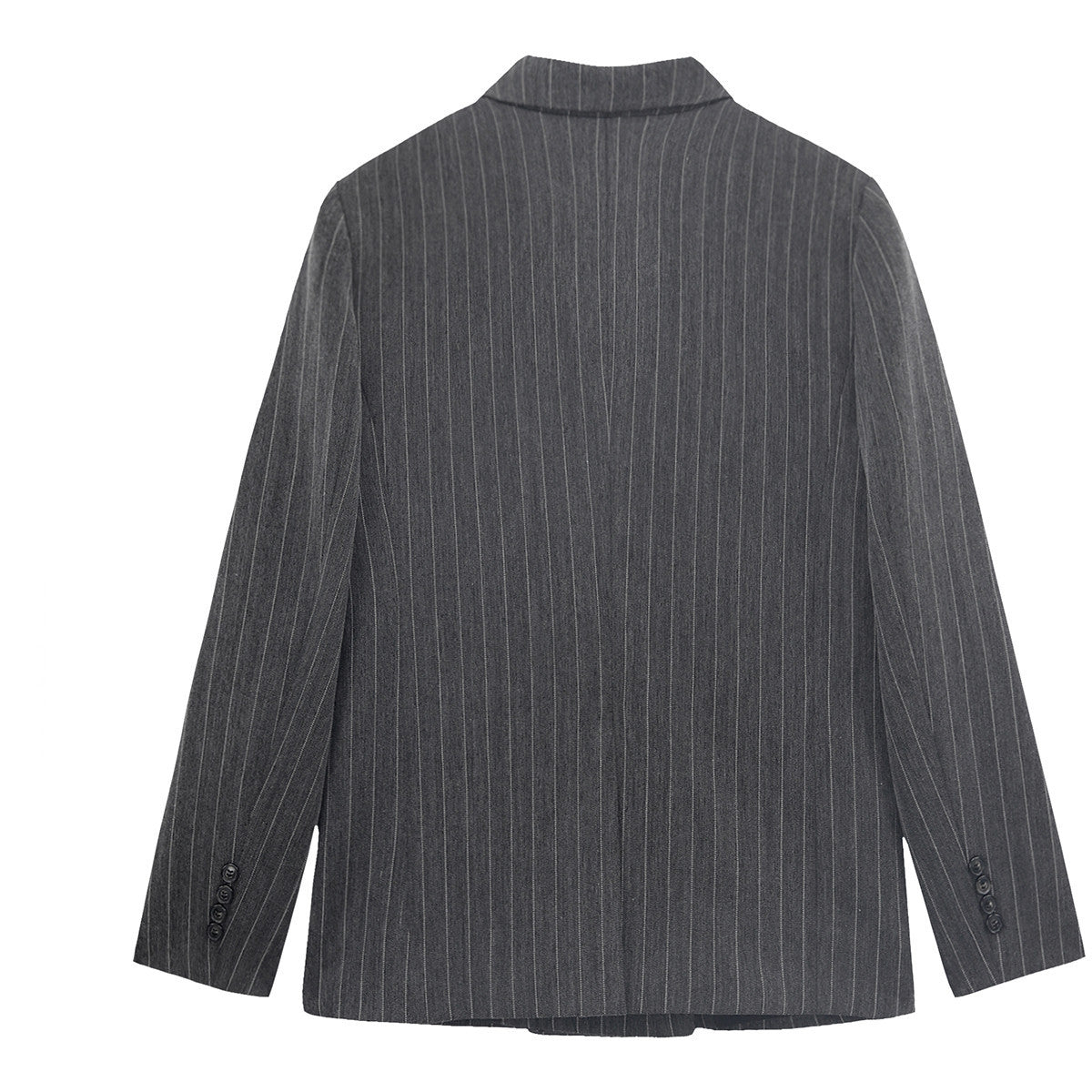 Chain Waist Striped Blazer Silhouette And Temperament Casual Suit