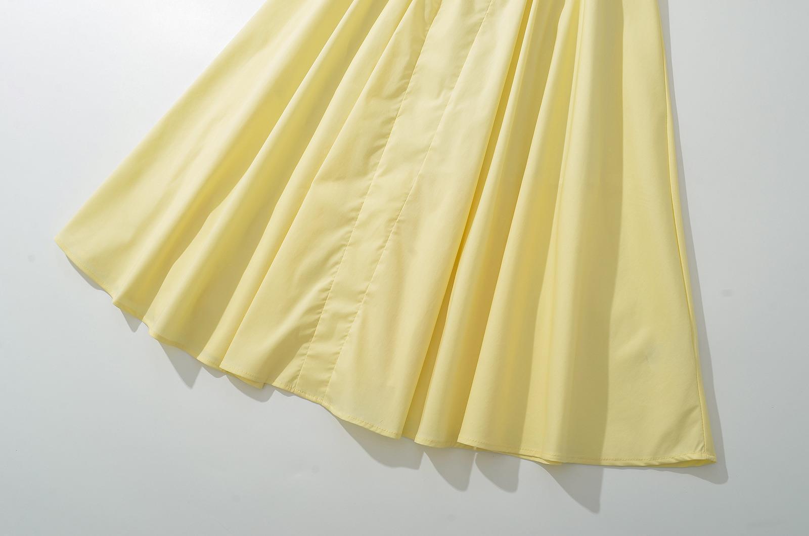 Women's Retro Long Palace Style Dopamine Sling Dress