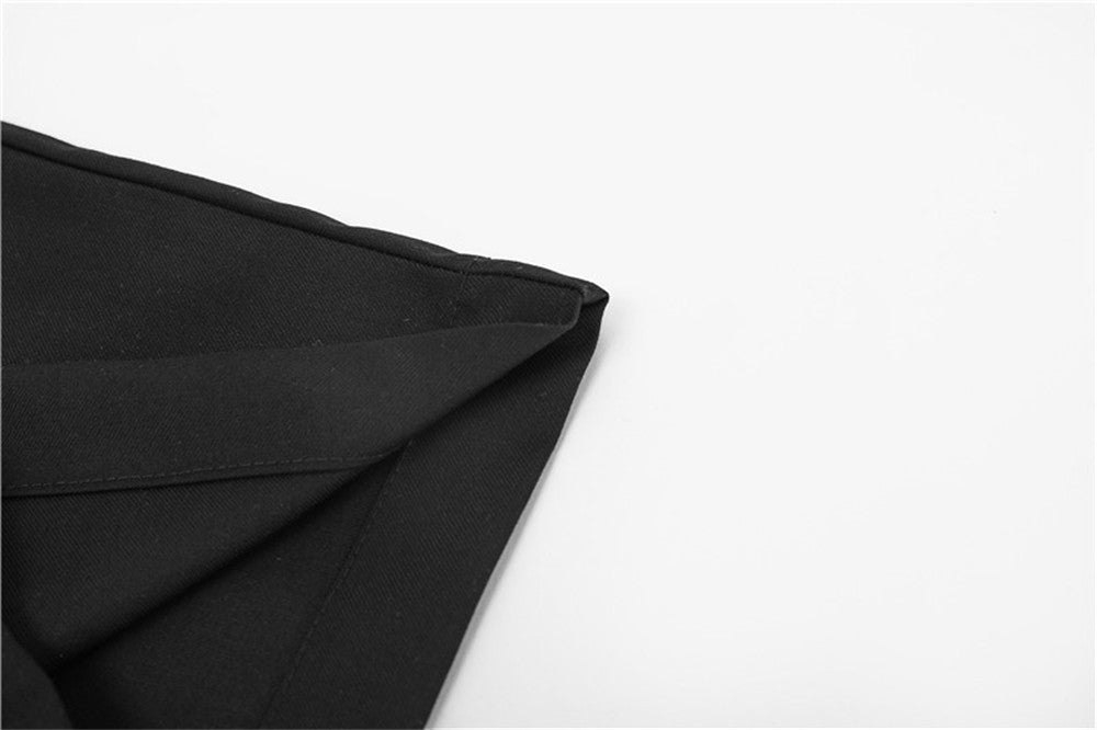 Men's Casual Simple Straight All-match Pleating Loose Long Pants