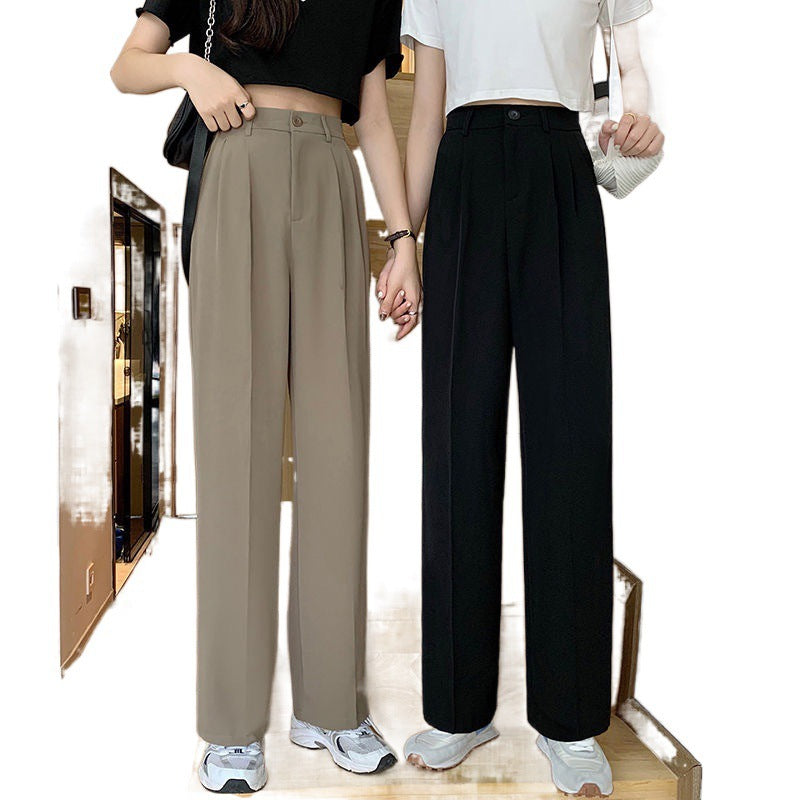 New High-grade Summer Straight Casual Suit Pants For Women