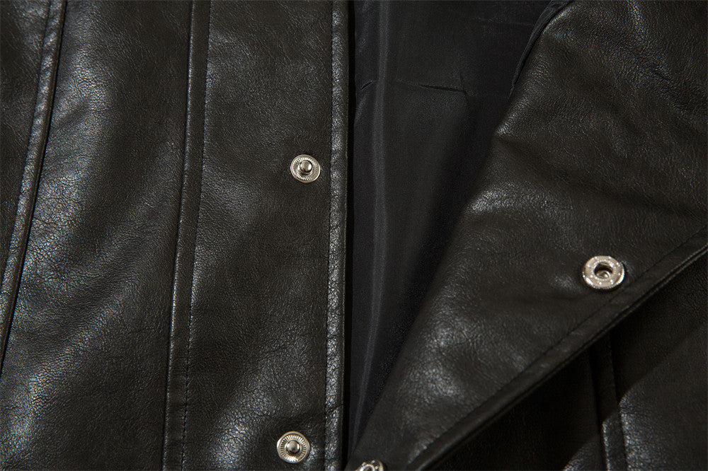 Riding Biker's Leather Jacket Men