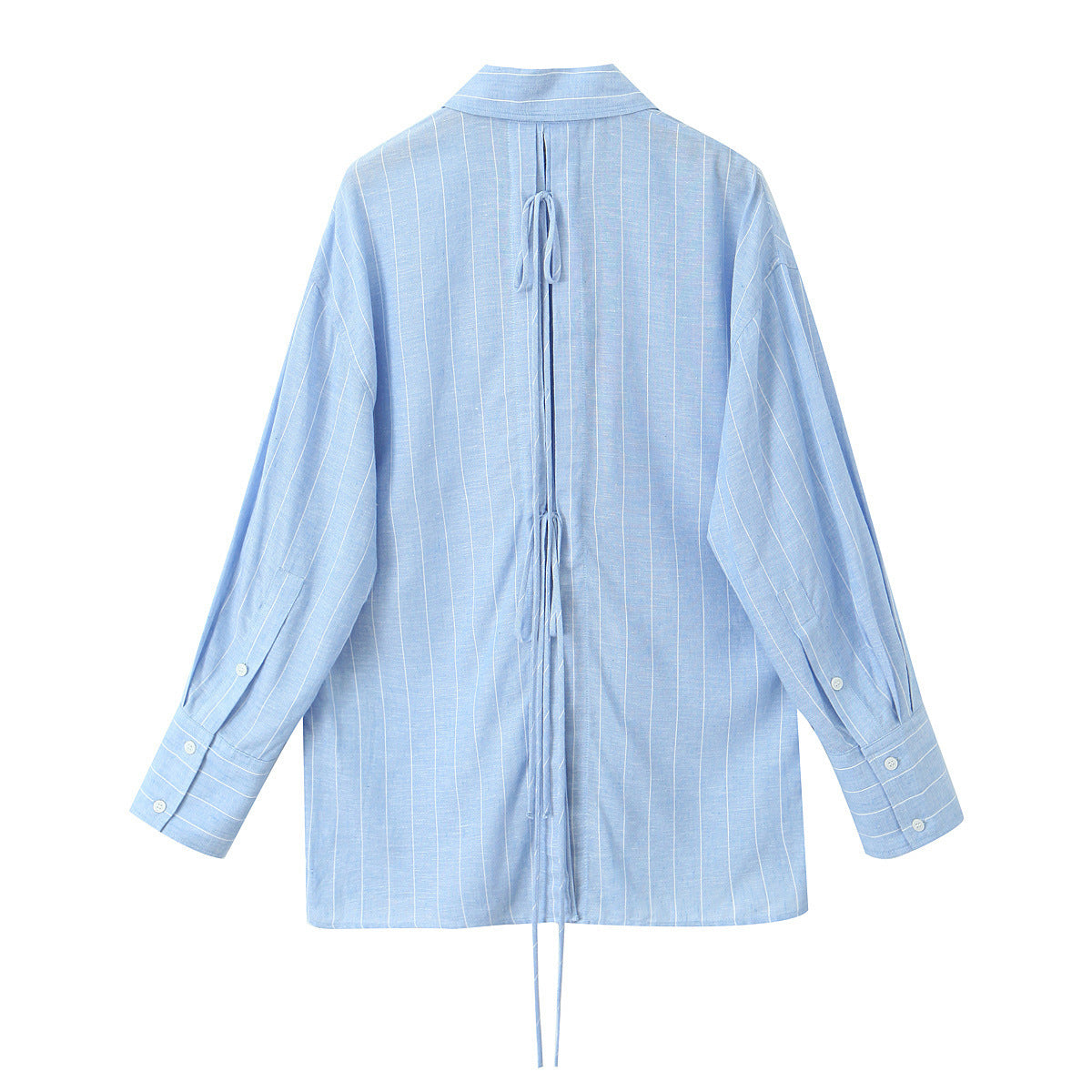 Striped Lapel Long Sleeve Short Casual Pants Suit Women