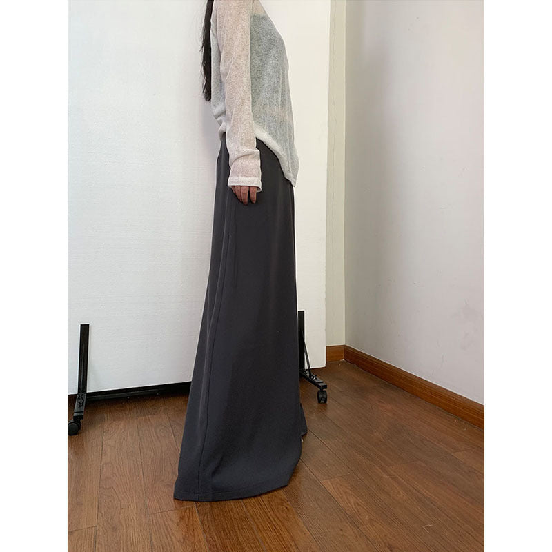 No Leg Type Super Slimming Hot Girl Draped Suit Pants Casual Pants