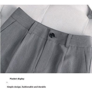 Gray Suit Business Women