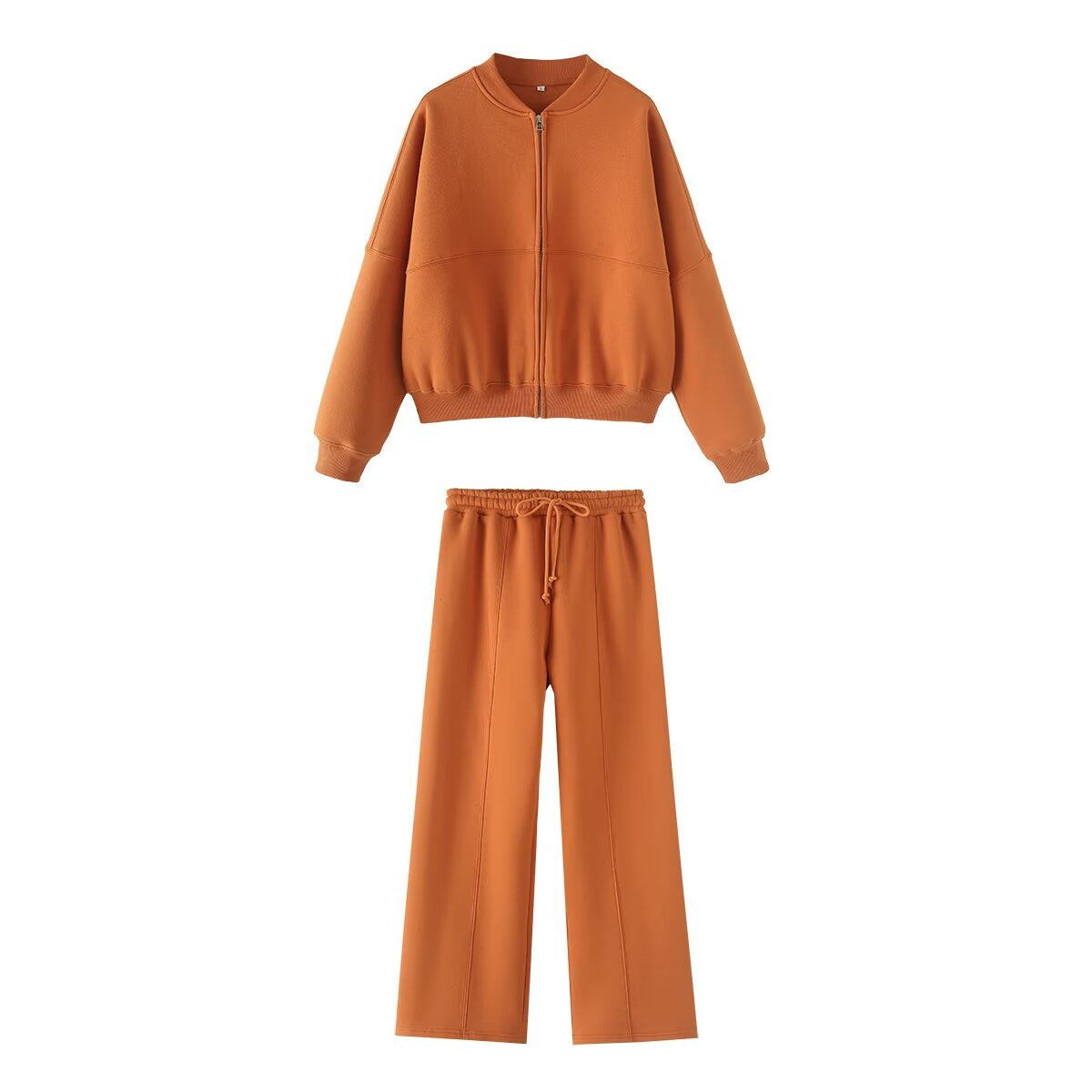 Jacket Coat Sweatshirt Elastic Waist Pants Suit