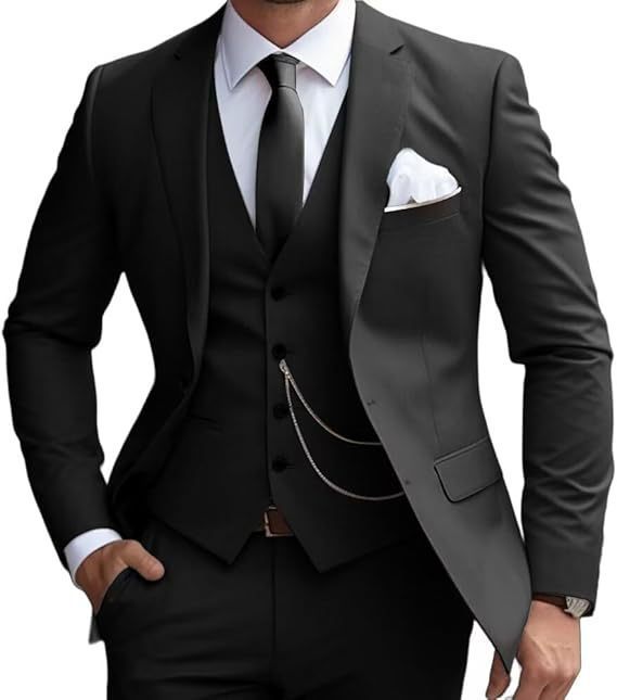 Traje de negocios ajustado para hombre, estilo banquete, formal.