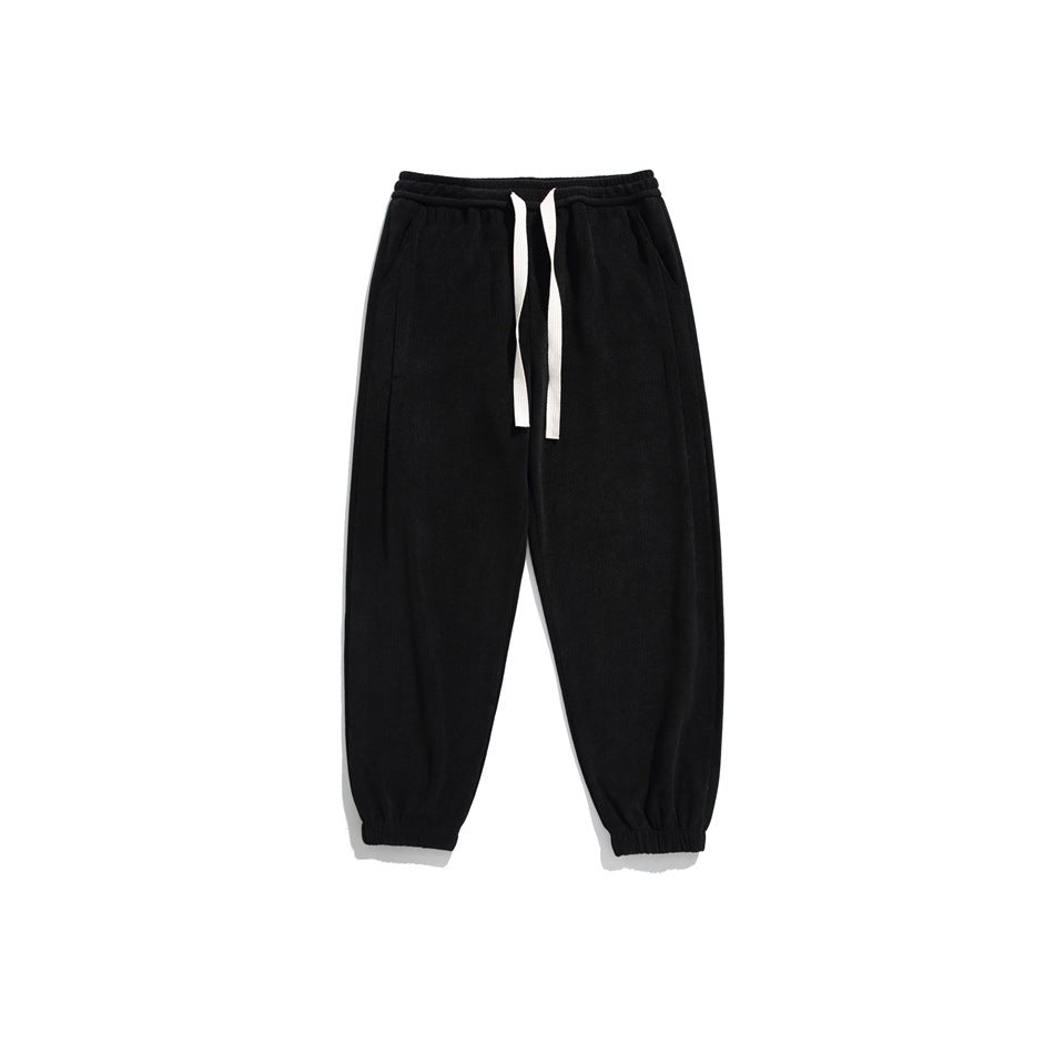 All-matching Trousers Student Basic Style Sweatpants Men