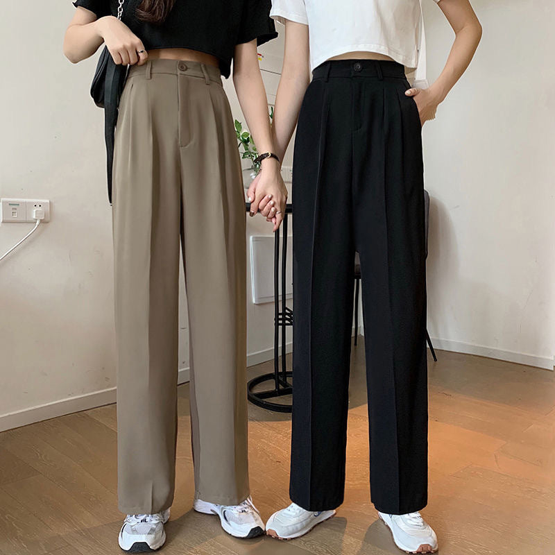 New High-grade Summer Straight Casual Suit Pants For Women