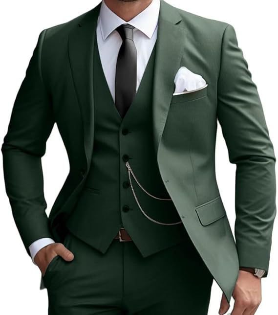 Traje de negocios ajustado para hombre, estilo banquete, formal.