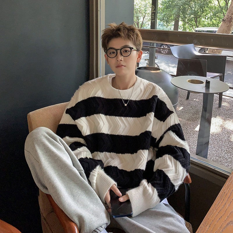 Couple Loose Junior Sweater Men
