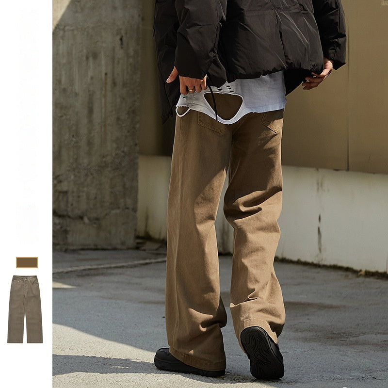 Loose Straight Jeans For Men