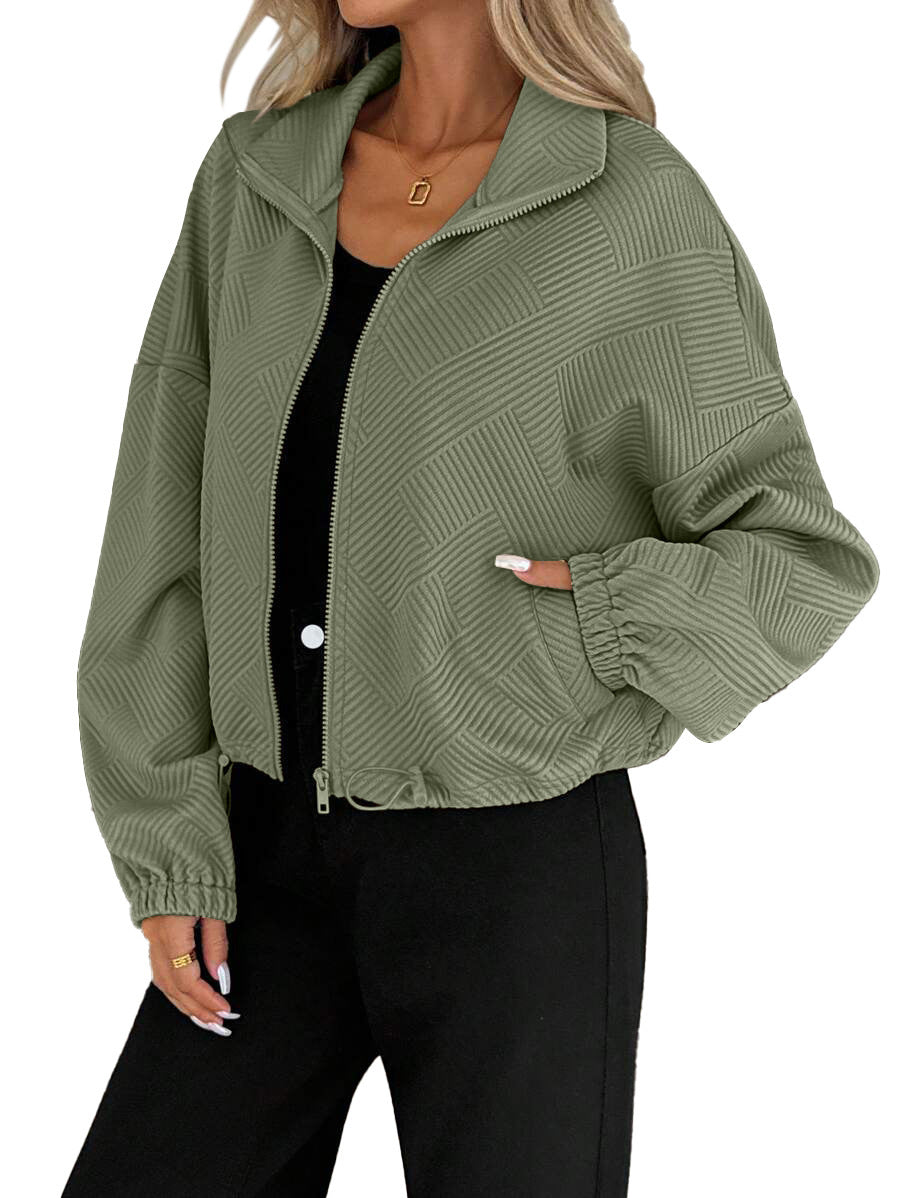 Women's Loose Baseball Uniform Coat