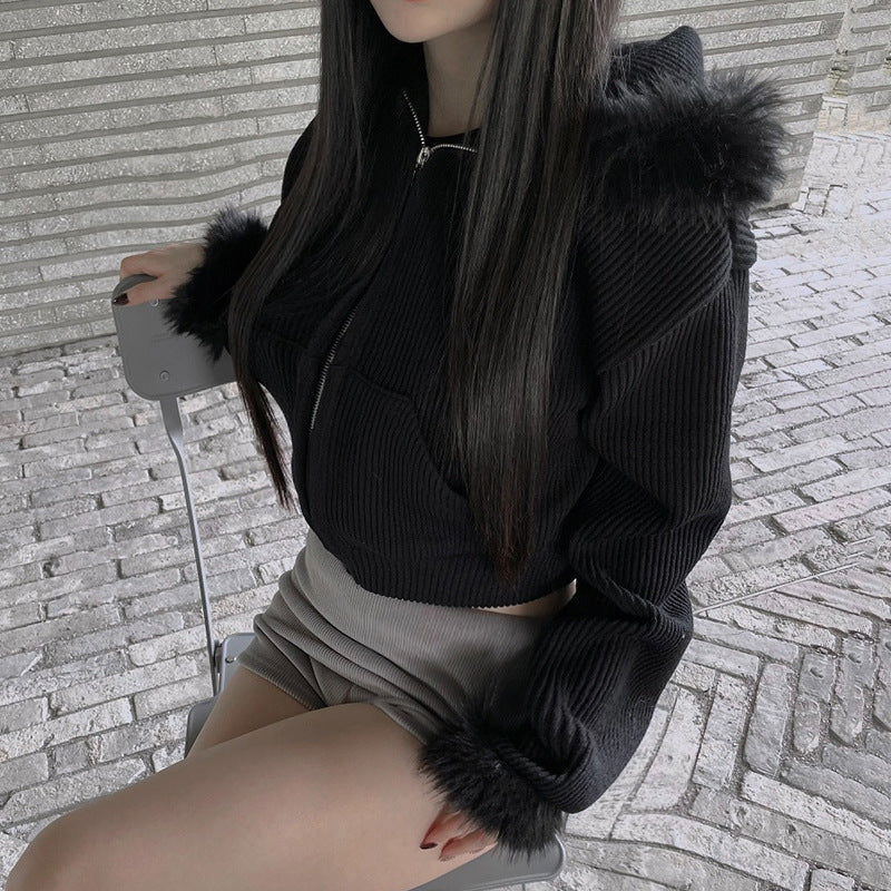 Autumn And Winter New Solid Color Corduroy Jacket