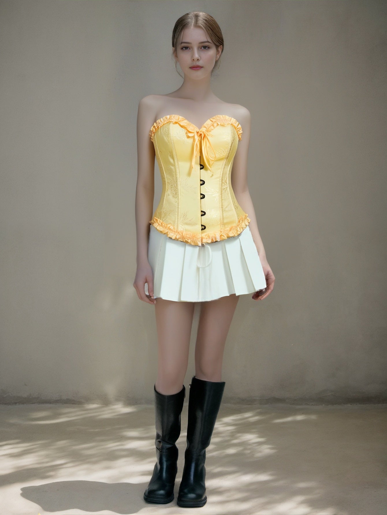 Women's See-through Lace Top Mesh Multicolor Bottoming