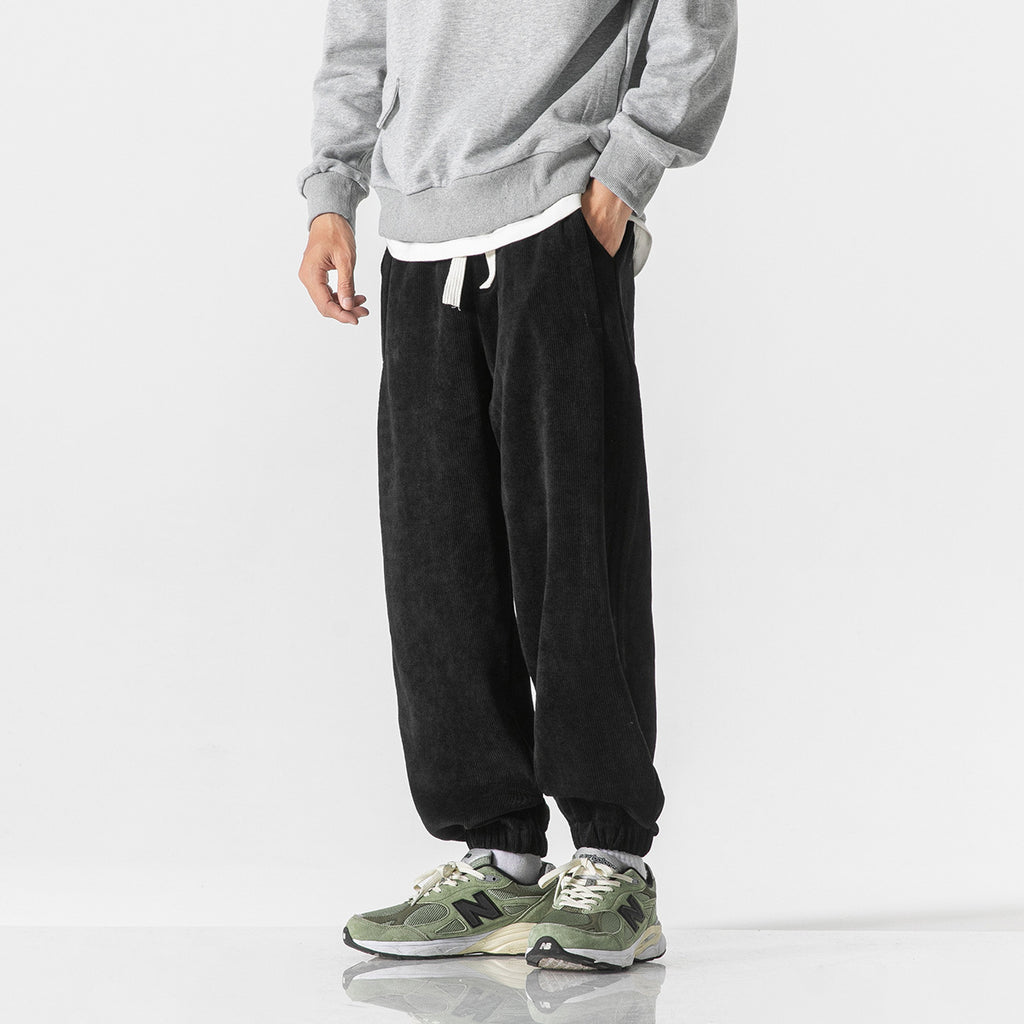 All-matching Trousers Student Basic Style Sweatpants Men