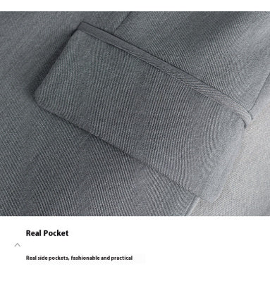 Gray Suit Business Women