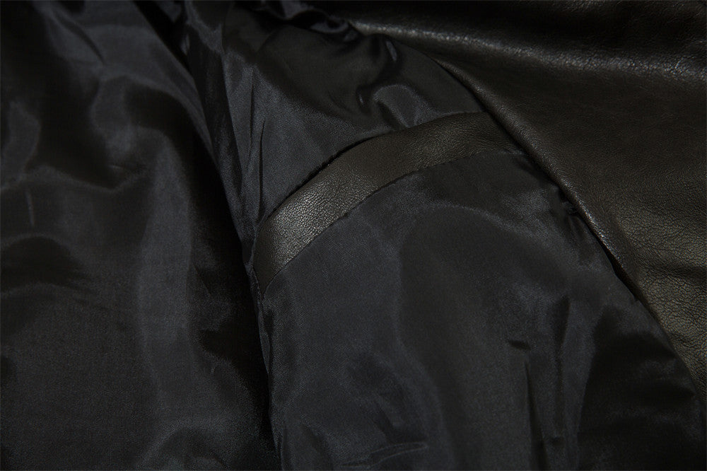 Riding Biker's Leather Jacket Men