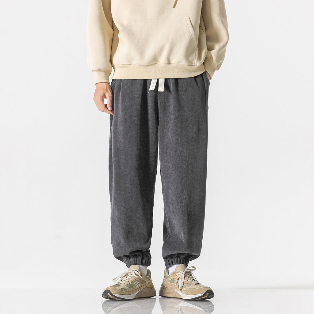 All-matching Trousers Student Basic Style Sweatpants Men